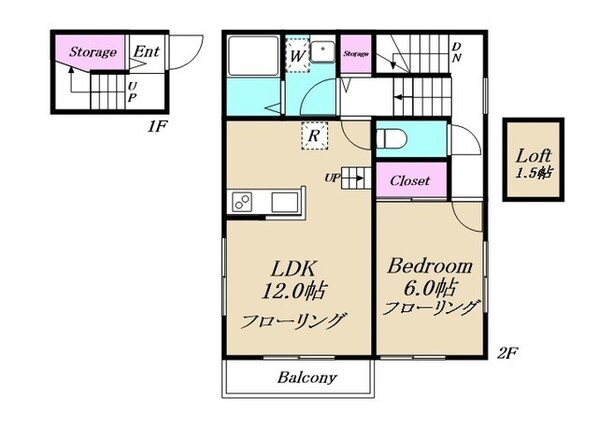 仮称エムジオ西馬込の物件間取画像